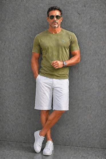pull and bear dzemperi: Bermude i šortsevi Boss, bоја - Crna — 4