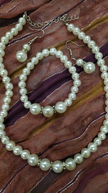 satic smartic cena: Set: Earrings, Bracelet, Necklace — 7