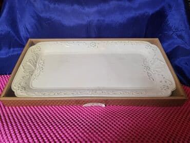 posuda za puter: Tanjir,vintaz sigma porcelan za posluzenja. Tanjir porcelan — 4
