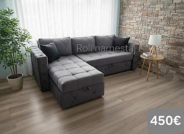 ceragem krevet cena: Ugaona garnitura na razvlačenje – dimenzije 230×160 cm. - Moderan — 9