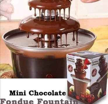 ČOKOLADNA FONTANA SA 3 NIVOA Cena 2399 DINARA Nije lako nabrojati sva