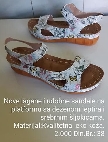 Ženske sandale na platformu ZOSIVC - Model: otvoreni prsti, remen