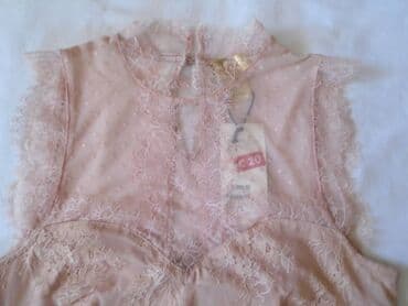 srebrna haljina kakve cipele: H&M, XS (EU 34) — 2