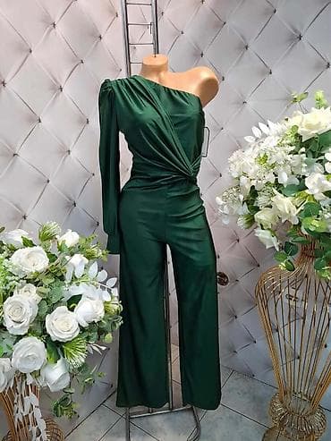 satenske helanke: Elegantni ženski kombinezon – asimetričan kroj - Model sa jednom — 2