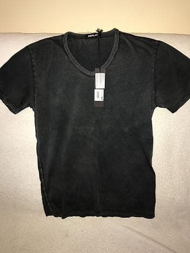 Men's Clothing: Original Replay majica M 100% cotton SiVa boja Ramena 45cm, duzina — 1