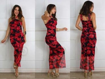 push up helanke new yorker: One size, bоја - Crvena, Večernji, maturski, Na bretele — 1