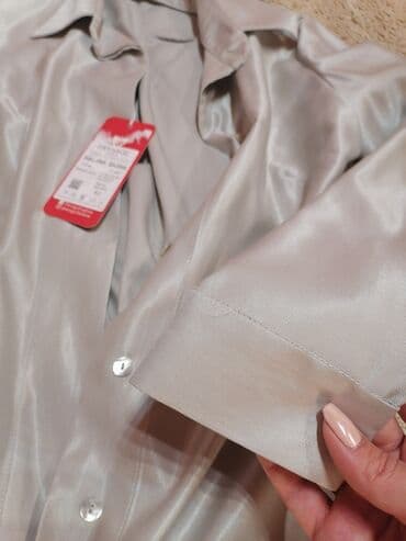 svecane haljine sa cirkonima: M (EU 38), color - Silver, Long sleeves — 4