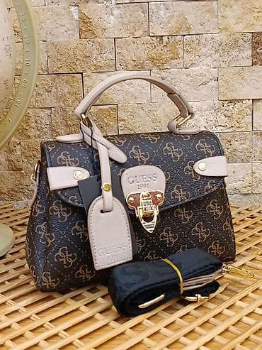 ključ za lift: GUESS 1981 ženska torba – mini satchel model - Dimenzije približno — 6