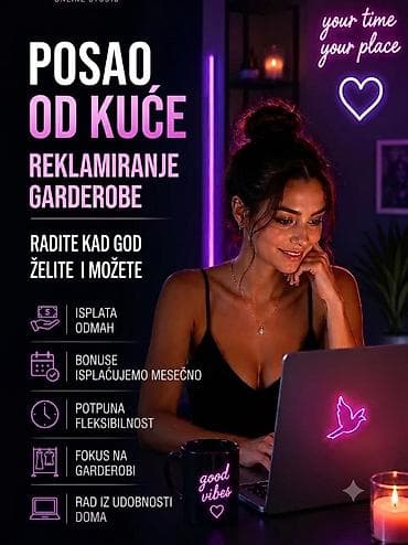 cockapoo prodaja: Posao od kuće – reklamiranje garderobe Opis: - Online angažman — 1