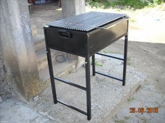 izrada roštilja: Roštilj na ugalj, Novo — 2