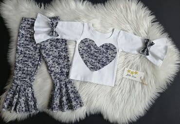 kombinezon za spavanje za decu: Komplet: Majica, Pantalone — 24