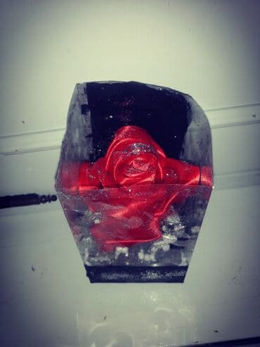 abc prasak za ves: Ruza saten rucni rad idealan poklon za 8 mart 1 na stanju 500 din — 5