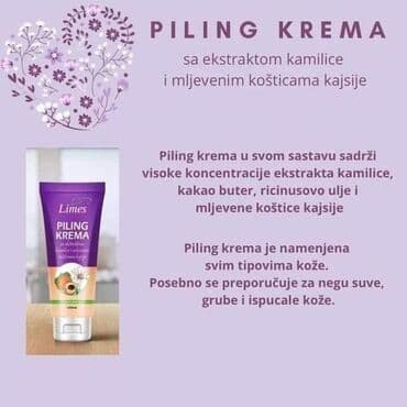 mona kozni kais: PILING KREMA 💜💜💜 Piling krema sa ekstraktom kamilice i mlevenim — 13