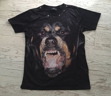 guess patike na platformu: Givenchy-Royttweiler-Original muska majica — 1