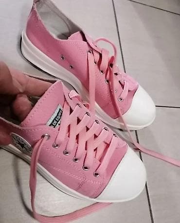 dsquared patike 2019: Ženske patike – roze - Boja: intenzivno roze sa belim đonom - — 7