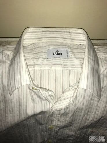 Ostala muška odeća: Original FABRI - BILIONAIRE kosulja 46/47 2 komada 100% cotton Ramena — 4