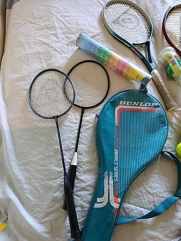 Set za badminton i tenis – komplet oprema - Dve badminton rekete