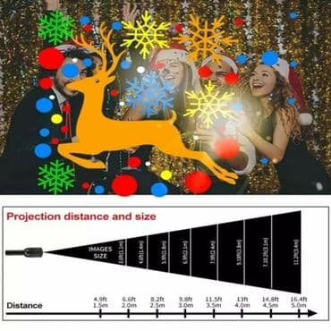 ikebane za slavski sto: 🎉Novogodisnji laser projektor sa 16 motiva🚡 🛒🔥🔥Cena 2.699dinara — 4