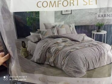 posteljina na srca ikea: Comfort set Jorgan 220*240 Carsaf na lastis 30 cm Jastucnicnice 50*70 — 5