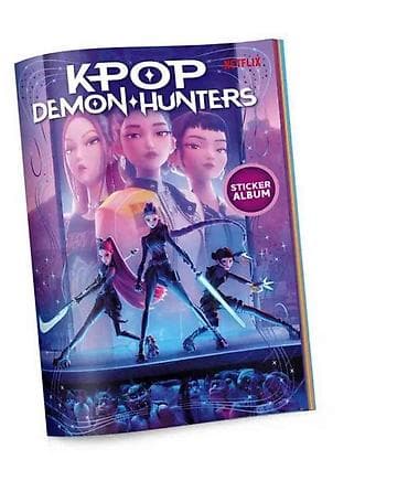 KPOP Demon Hunters – Sticker Album opis pisao ai - Oficijelni album sa