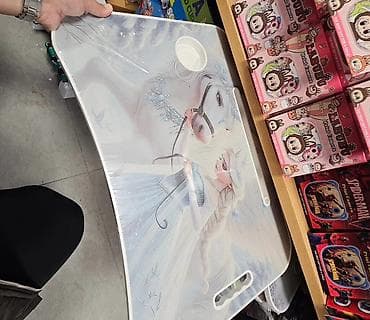 drzac za olovku: Prenosivi sklopivi sto namenjen deci ili za korišćenje laptopa u — 4