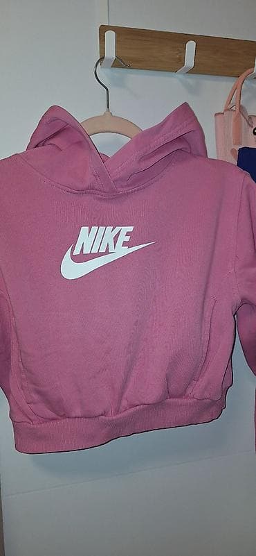 hodalice za bebe da ili ne: Crop nike duksevi za devojcice, 146-156 visina — 2
