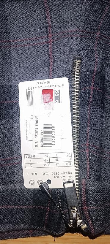 rolke stradivarius: Bоја - Siva, Karirani — 2