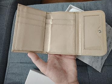 kožni novčanici: Ženski novčanik, Mona, Materijal: Koža — 3