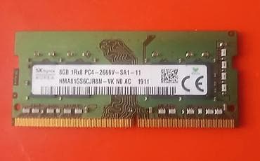 second hand electronics: SKhynix 8GB DDR4 2666V SODIMM memorija - Kapacitet: 8 GB - — 2