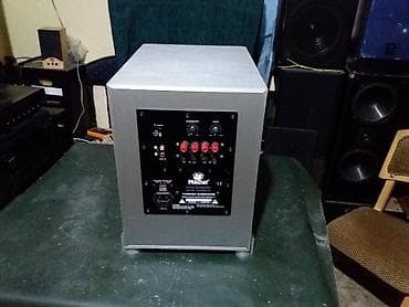 Aktivni wufer Magnat 8 inca(br.4)-sivi ispravan wufer, lep zvuk ima — 3