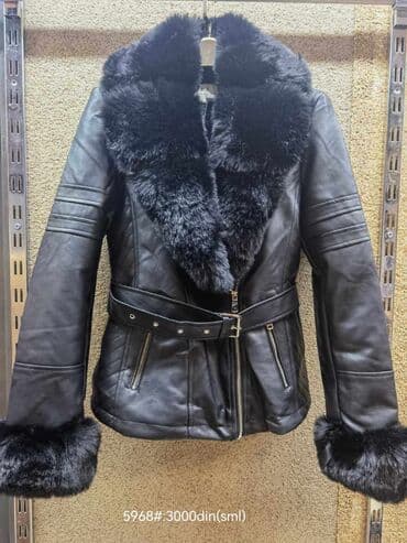 topla zimska jakna: Topla zimska jakna Iznutra postavljena krznom Vel: S M L Cena: 5200 — 1