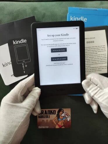 cene tableta: Kindle Basic 10gen Stanje: kao novo 10/10 4gb (staje 0 — 1