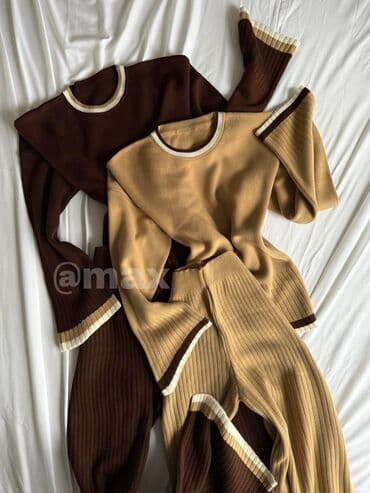 L11. 🍪New,,Cockie''knitted Set🍪 Velicine: S M L Model dostupan u bez