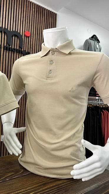 Duksevi: Men's T-shirt Lacoste, bоја - Bež — 1