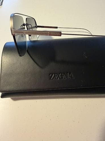 roma m: ZEGNA Uniseks sunčane naočare - Model sa bezokvirnim (rimless) — 2