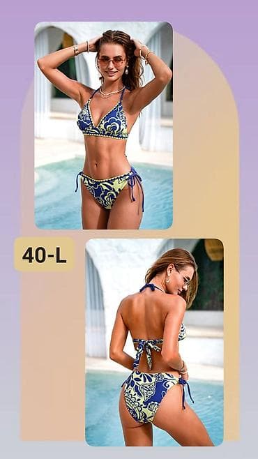 tommy hilfiger jakne type 1: Dvodijelni kupaći kostim – veličina 40 (L) - Model: trokutasti bikini — 1
