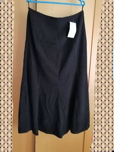 spavacica i ogrtac: 6XL (EU 52), Midi, bоја - Crna — 2