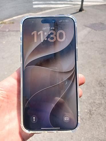ajfon 12 pro max: Apple iPhone 15 Pro Max – titanijumsko kućište, siva boja — 10