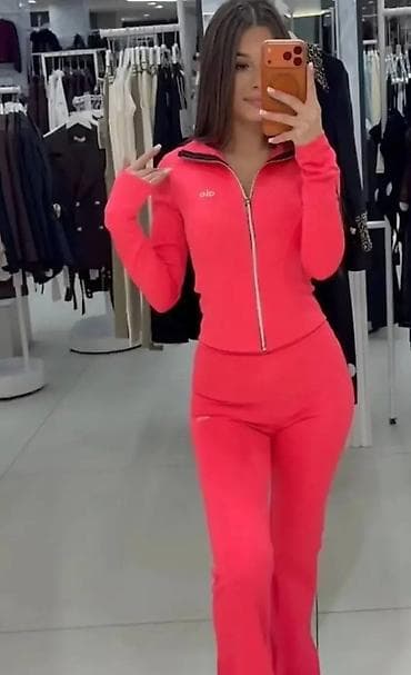 mona bez torbe: Ženski komplet trenerke – ALO - Dvodijelni set: gornji deo sa — 1