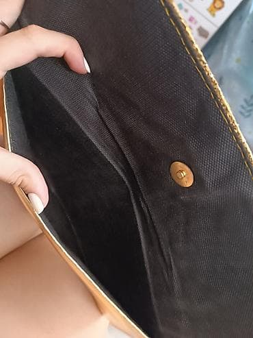 pletene torbe rucni rad: Zlatna večernja pismo torbica - Dizajn: pravougaoni pismo model sa — 3