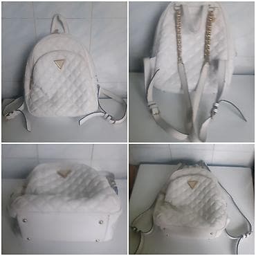 chanel mindjuse cena: Original Guess Giully ranac – bela boja. - Materijal: veštačka koža — 2