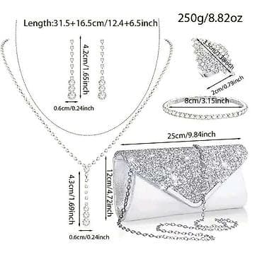 Donji delovi trenerke: Set nakita sa torbicom
Cena:3400 din 
💋 — 2