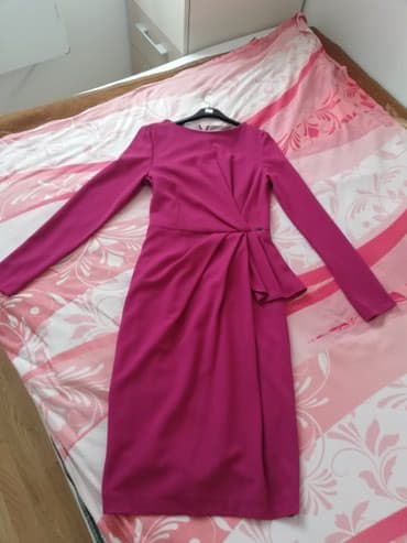 guess zenske torbe cene: S (EU 36), color - Pink, Cocktail, Long sleeves — 4