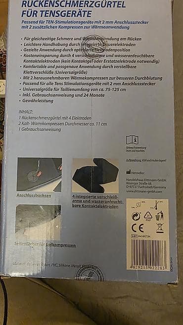 iphone xs 64gb cena polovan: Dittmann Health TENS 240 – elektronski impulsni masažer (TENS) Opis — 10