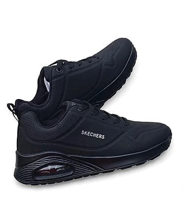 zlatni lanac 3 pa 1: Skechers muške patike – crne - Model sa vazdušnom komorom u đonu za — 1