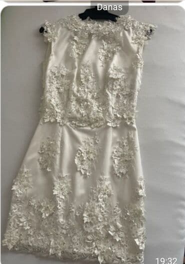 brankodex prodavnica odeće београд – слике: S (EU 36), color - White, Evening, Short sleeves — 2