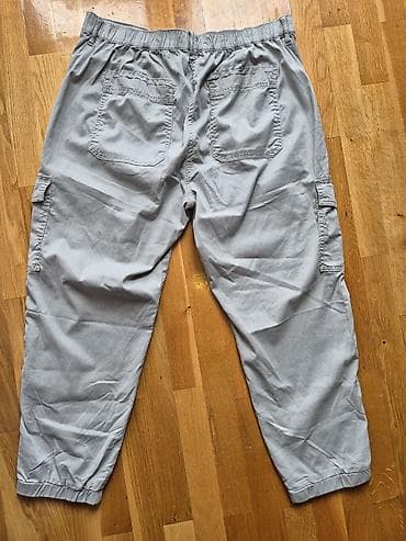 Women's Sweatsuits: M&S ženske cargo pantalone – light grey 46 / XL - Veličina: UK 18 — 2