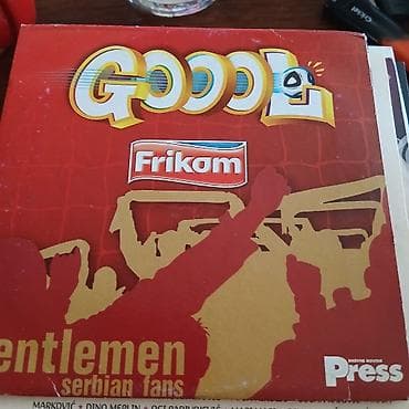 hi fi oglasi: Frikom promo CD „Gooool – Gentlemen Serbian Fans“ - Muzička — 1