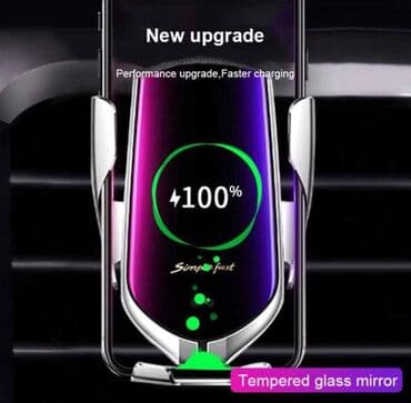drzac za telefon za auto: 1600 din Smart R1 Bežični punjač i držač za mobilni telefon Dovoljno — 6