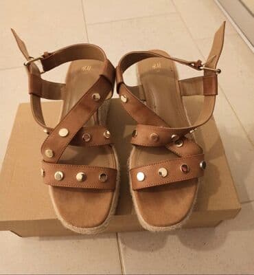 hm rebraste helanke: Sandals, H&M, 41 — 4